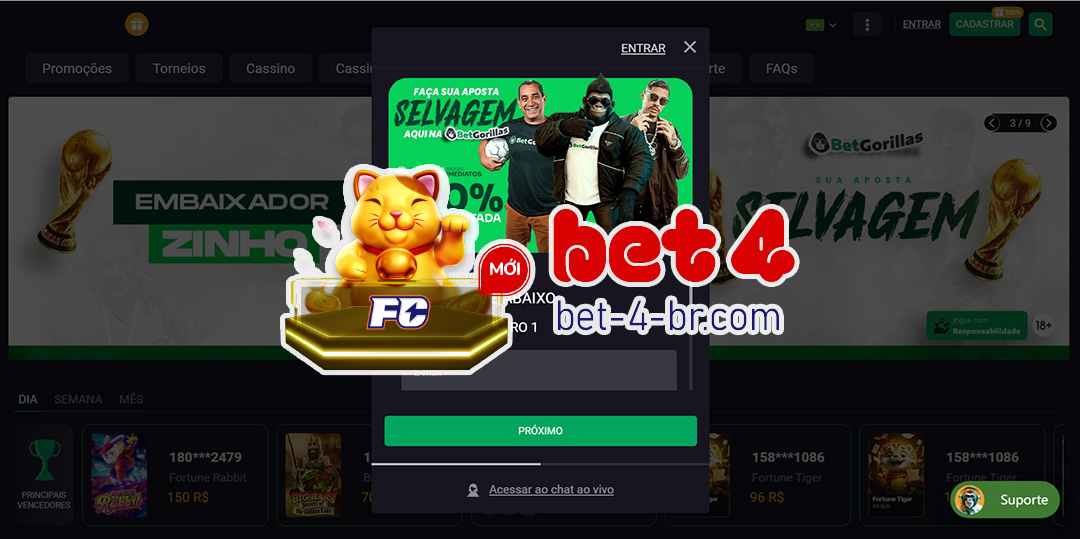 bet 4 Bônus